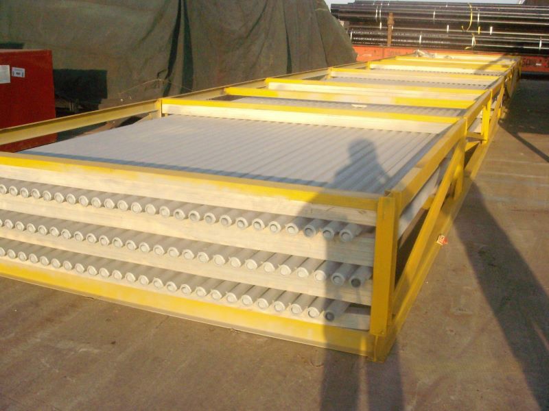 20200328 thermal oil heating tube bundles storages at Shanghai port delivery