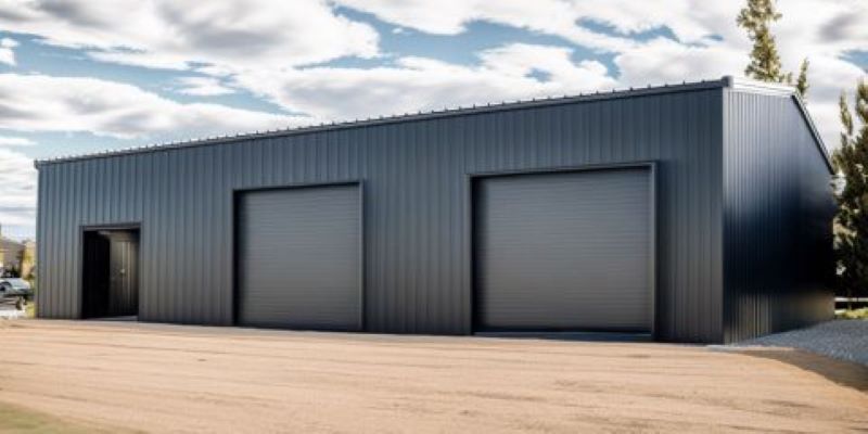 30x50 2-Bay Garage Shop | Two Bay Mechanic Building