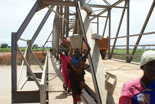 50m_Span_Two_lane_Roadway_Through_truss_Steel_Bridge_Construction_Project_04