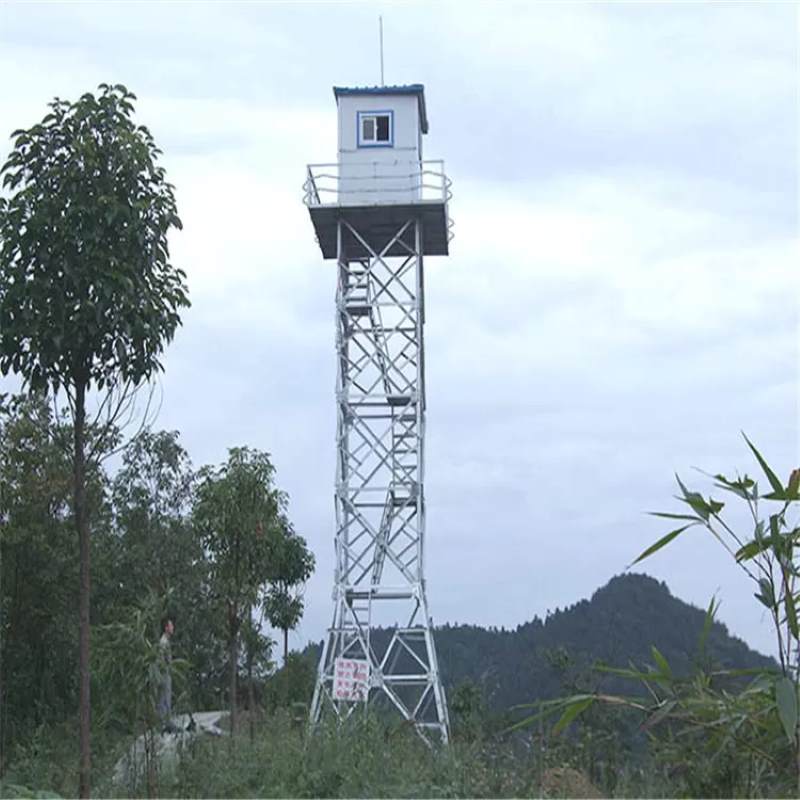 Angle Lattice Steel Watch Towers For Man Made Observation | Lookout Towers