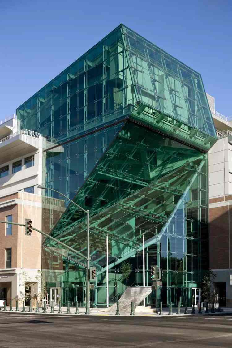 Atriums Point Supported Glass Façade Metal Works | Architecturally Exposed Steel