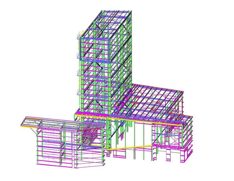 Brewhouse_Brewery_Upgrade_Prefabricated_Steel_Building_Papua_New_Guinea_01_3D-BIM-Model