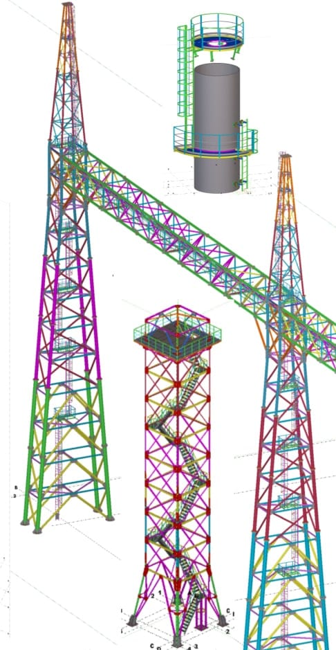 Building_Steel_Structure_10_Type_Classification_10_Tower_structure