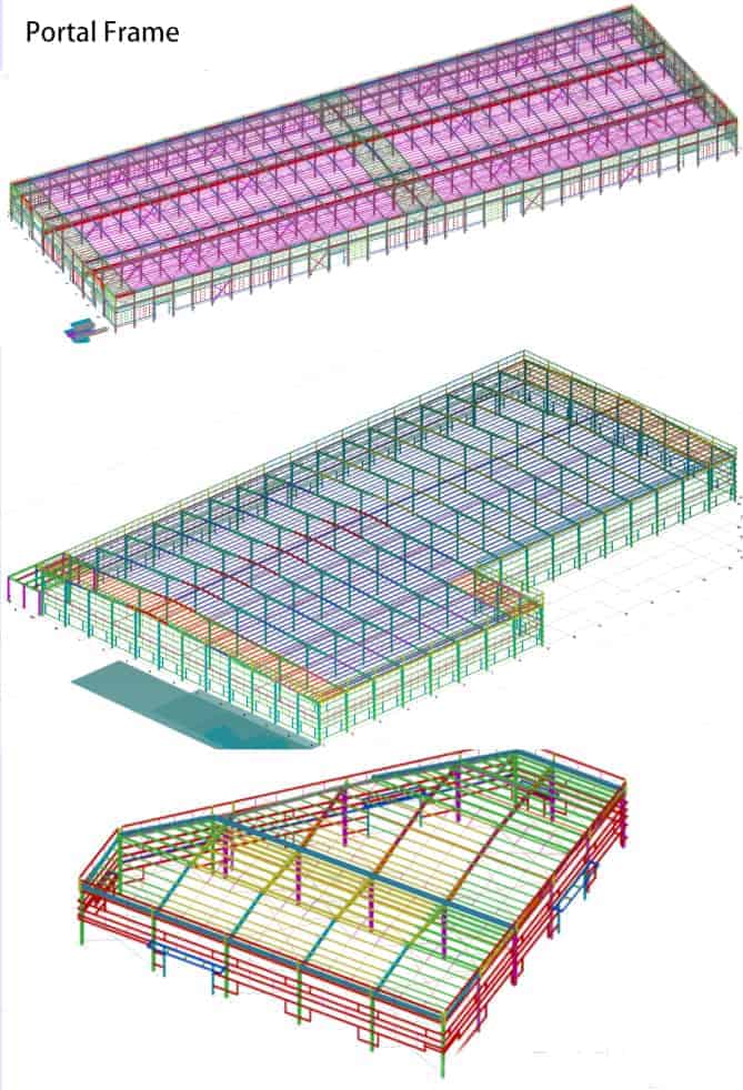 Building_Steel_Structure_10_Type_Classification_2_Portal_Frame