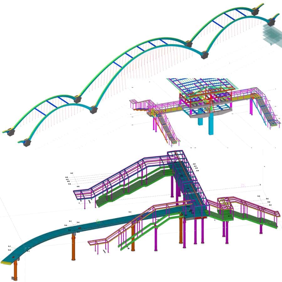 Building_Steel_Structure_10_Type_Classification_7_Steel_structure_bridges
