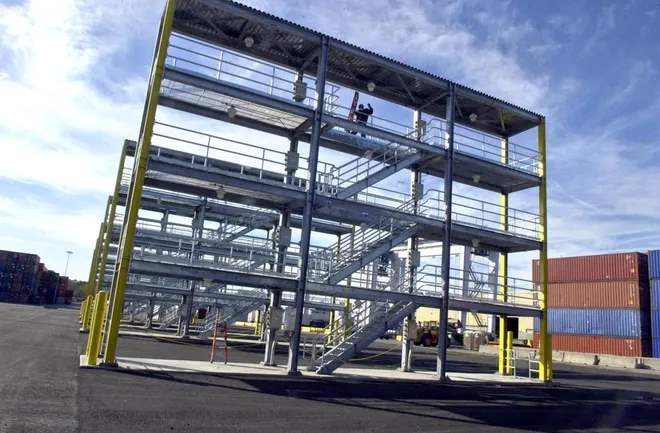 Electrified_Refrigerated_Cargo_racks_reefer_racks_Garden_City_Georgia_01