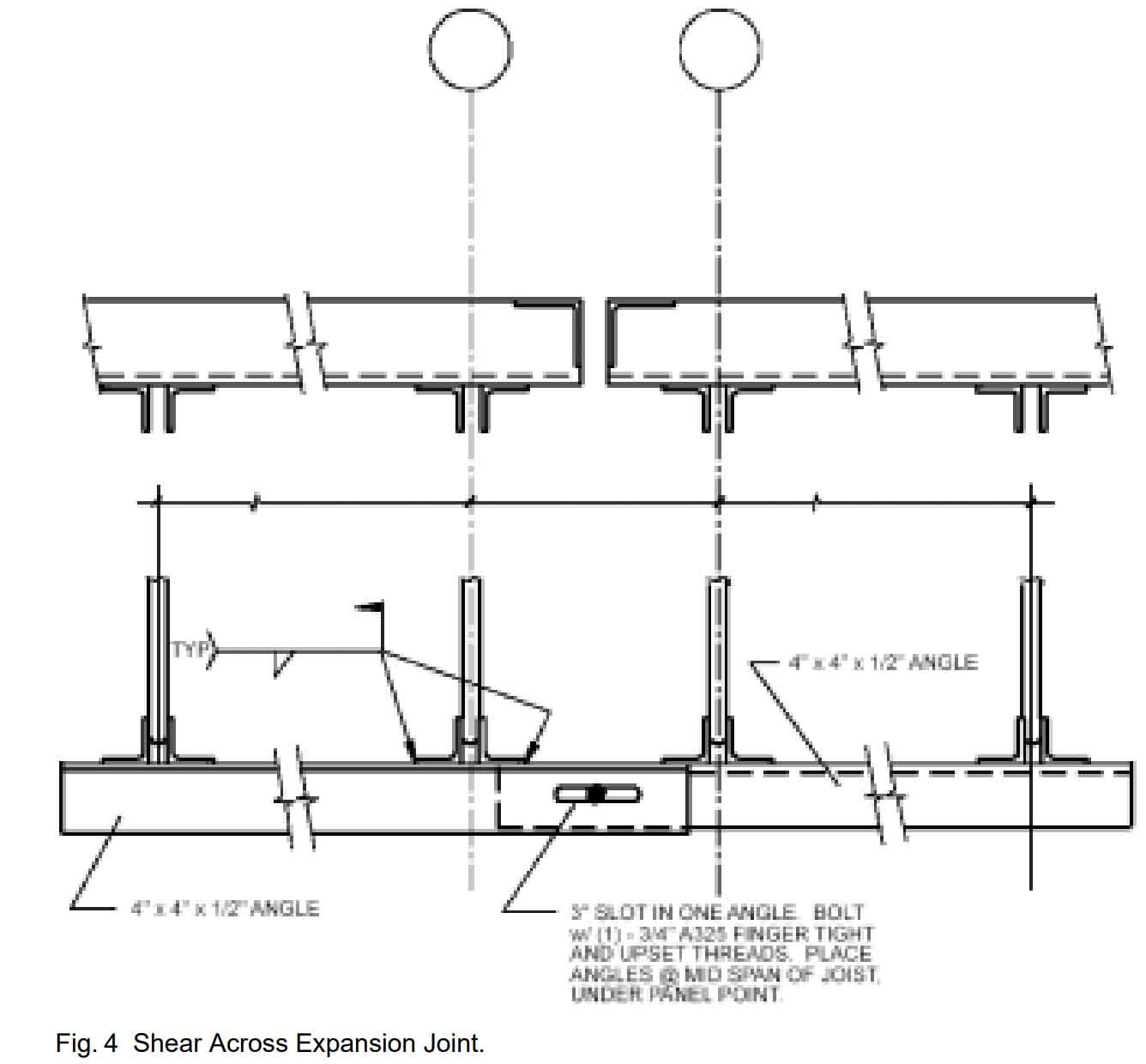 Expansion_Joint_in_a_Steel_Structure_Building_4_Shear_Across_Expansion_Joint