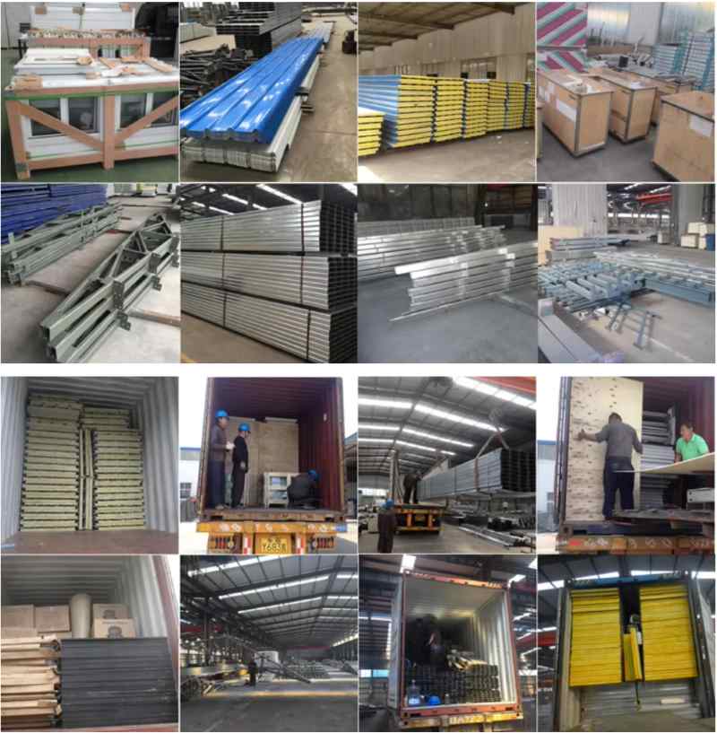 Light Steel Worker Labor Camp Houses,Saudi Arabia Packing and Shipping