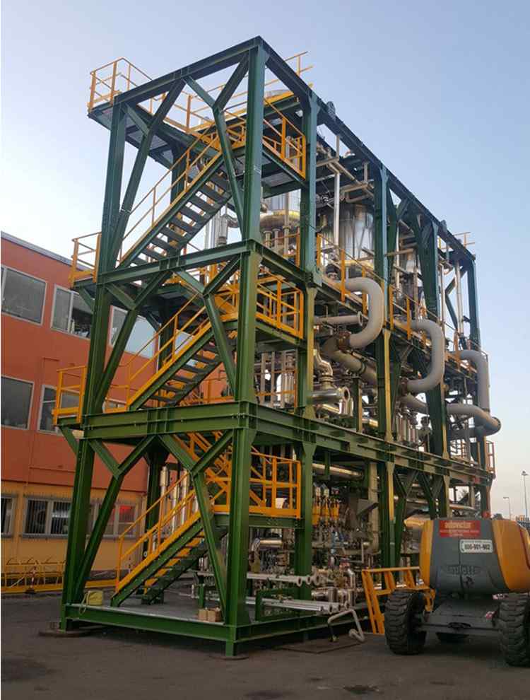 Skid-mounted Reefer Rack Modular Gantry Structures, Dangote Oil Refining,India