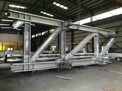 Over_Truss_Steel Bridges_for_vehicle_and_passenger_Over_Canal_Hangzhou China_03