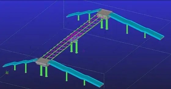 Passenger_Steel_Pedestrian_Foot_Bridge_with_stairways_and_ramps_Steel_Structure_China_footbridge_03
