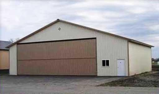 peb_steel_aircraft_hangars_with_26ga_color_steel_corrugated_panels