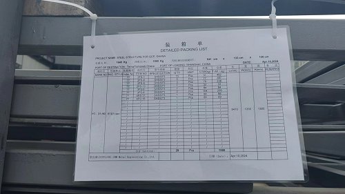 Pipe_Racks_ and_Equipment_Platform_Steel_Structure_Ghana_Natural_Gas_Pipeline_Network_1_Packing_List_for_Break_Bulk_Cargo