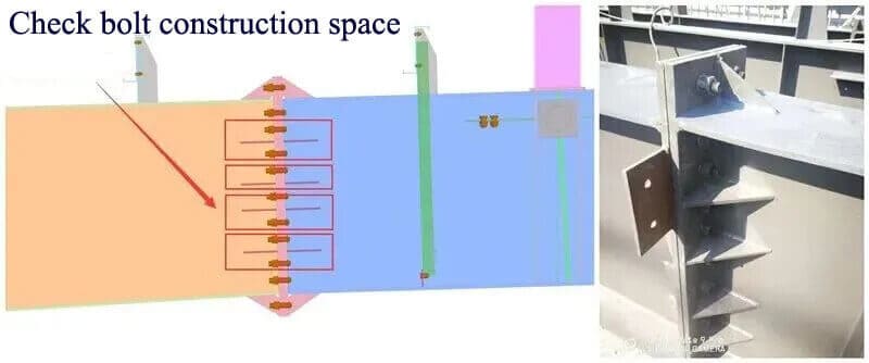 Precautions_for_Steel_Structure_Installation_4_bolt-spacing