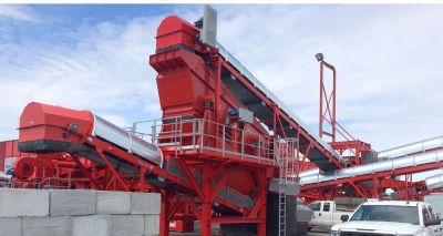 Steel Plateworks for C&D Waste Sorting Center Station 50TMPH | ZHM,China Manufacturer Factory Supplier