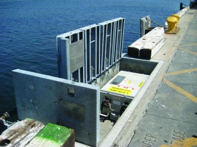 Tangier Med 2 Port  | Port Shore Power Pit Cover Steel Work | ZHM,China Manufacturer Factory Supplier