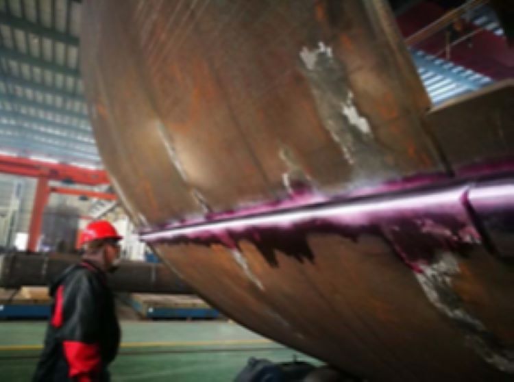 Steel_Access_chambers_For_Rondout_Tunnel_Project_New_York_USA_10_shaft-cap-butt-welding-NDT