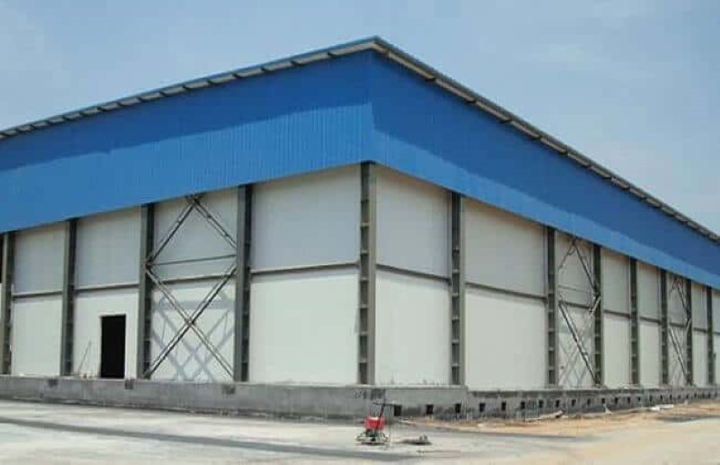 Steel Cold Storage Buildings For Refrigeration Storage