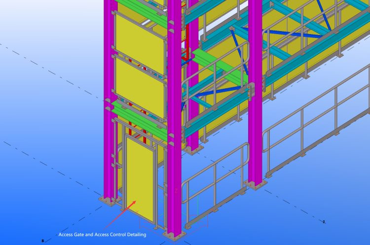 Steel_Reefer_Rack_Detailing_Design_Factors_for_Exporting_to_Europe_3_Handrail_Details