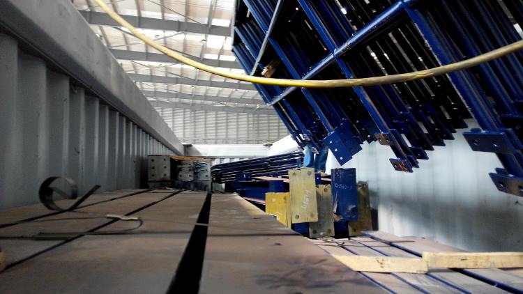 Steel Steel Reefer Racks for Staking Cold Storage Containers of Berths,Umm Qasr,Iraq: Completion of Installation