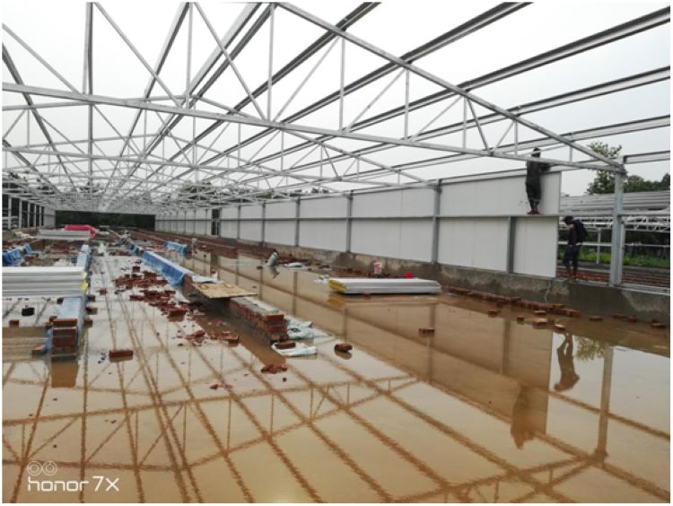 Steel_Structure_Poultry_Farm_Hangar_Prefabricated_For_Bangladesh_1_truss_Frame_installation