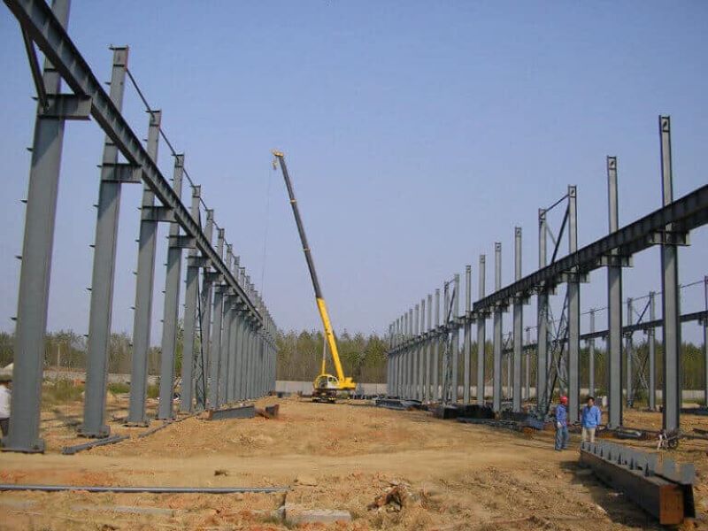 steel structure installation