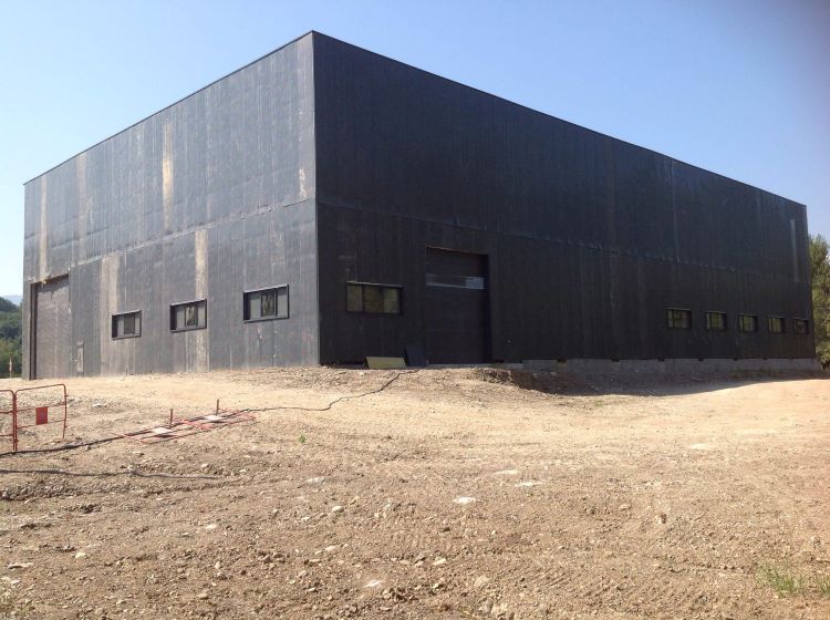 Steel_Structure_Workshop_Project_in_France_1_Completed_Steel_Workshop_Overview