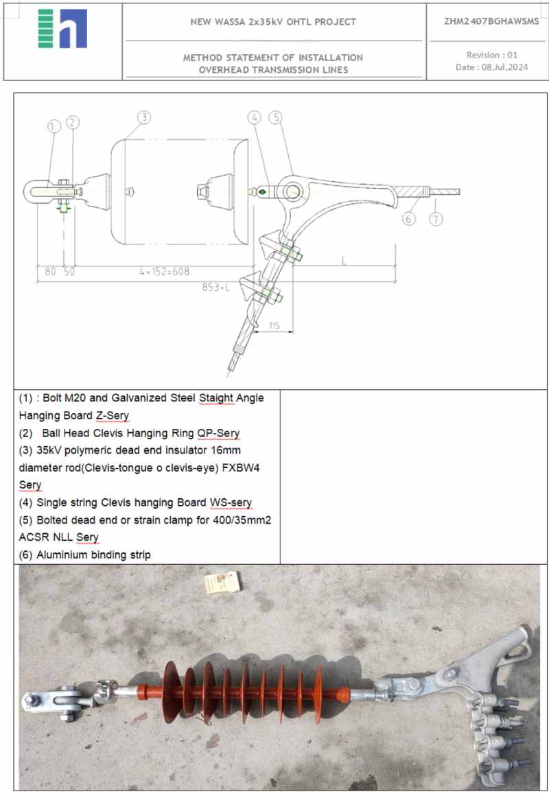 Strain Angle Tension Towers | Overhead Line Power Transmission Lines: ACSR Conduct Insulator Connections with Steel Crossarms